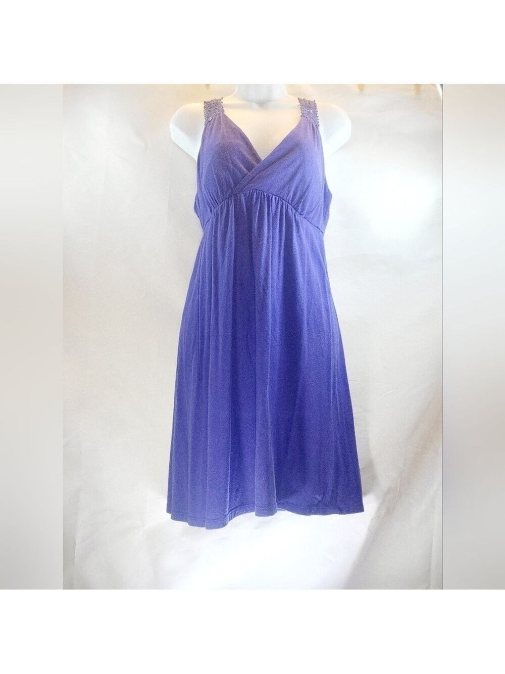 Elle Purple Halter Mini Dress Size Small